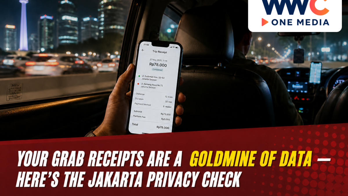 Your Grab Receipts Are a Goldmine of Data — Here’s the Jakarta Privacy Check Drivers Wish You Knew