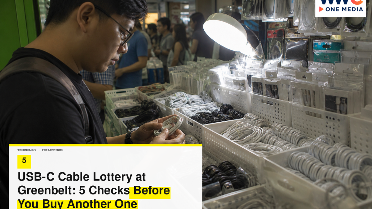USB-C Cable Lottery at Greenbelt: 5 Checks Before You Buy Another One