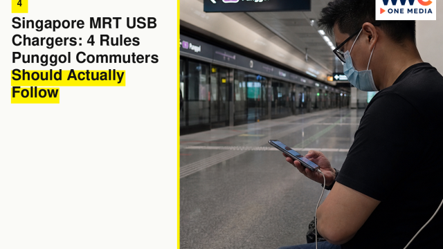 Singapore MRT USB Chargers: 4 Rules Punggol Commuters Should Actually Follow