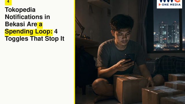 Tokopedia Notifications in Bekasi Are a Spending Loop: 4 Toggles That Stop It