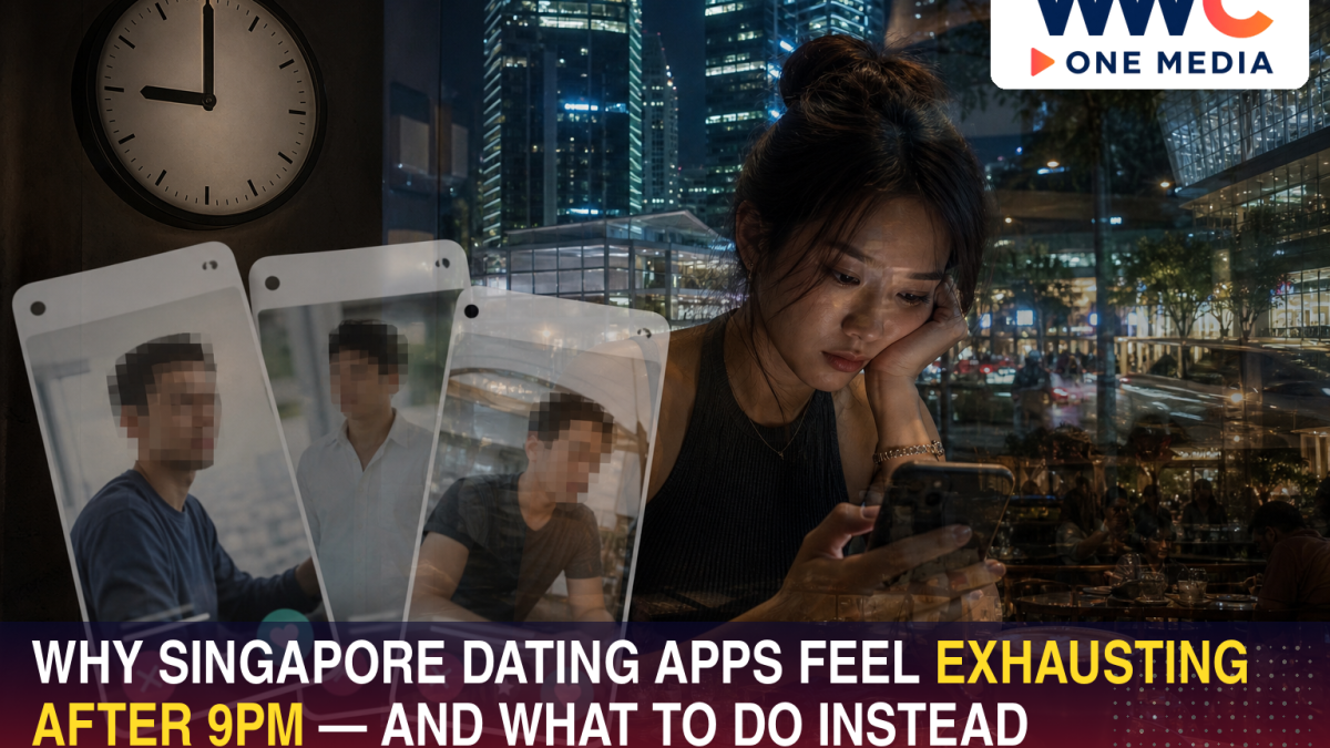 Why Singapore Dating Apps Feel Exhausting After 9pm — And What to Do Instead