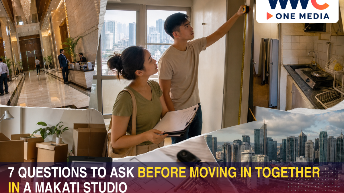 7 Questions to Ask Before Moving In Together in a Makati Studio
