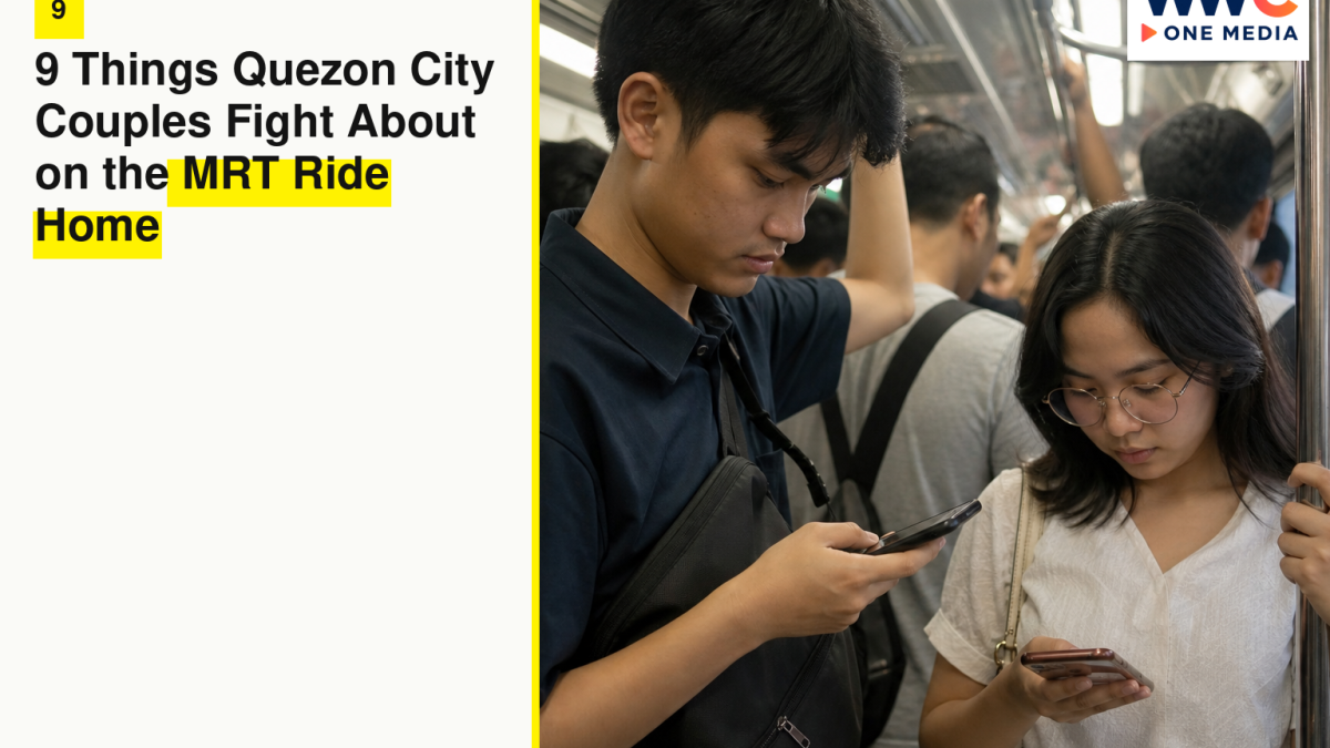 9 Things Quezon City Couples Fight About on the MRT Ride Home