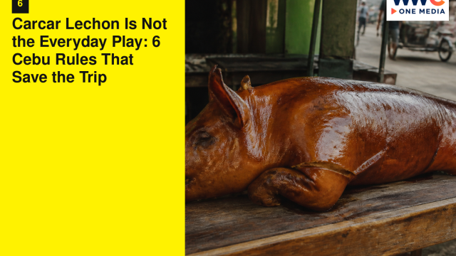 Carcar Lechon Is Not the Everyday Play: 6 Cebu Rules That Save the Trip