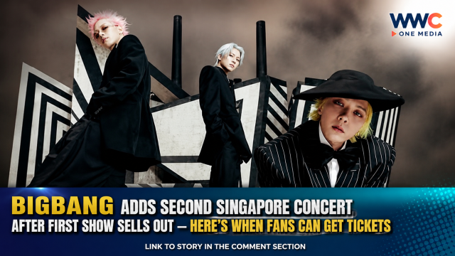 BIGBANG Adds Second Singapore Concert After First Show Sells Out — Here’s When Fans Can Get Tickets