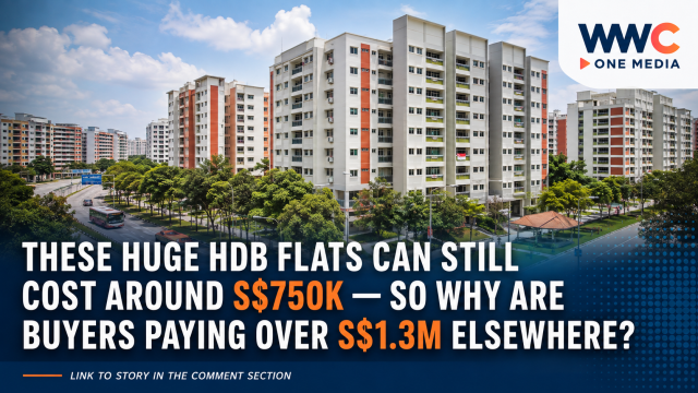 These Huge HDB Flats Can Still Cost Around S$750K — So Why Are Buyers Paying Over S$1.3M Elsewhere?