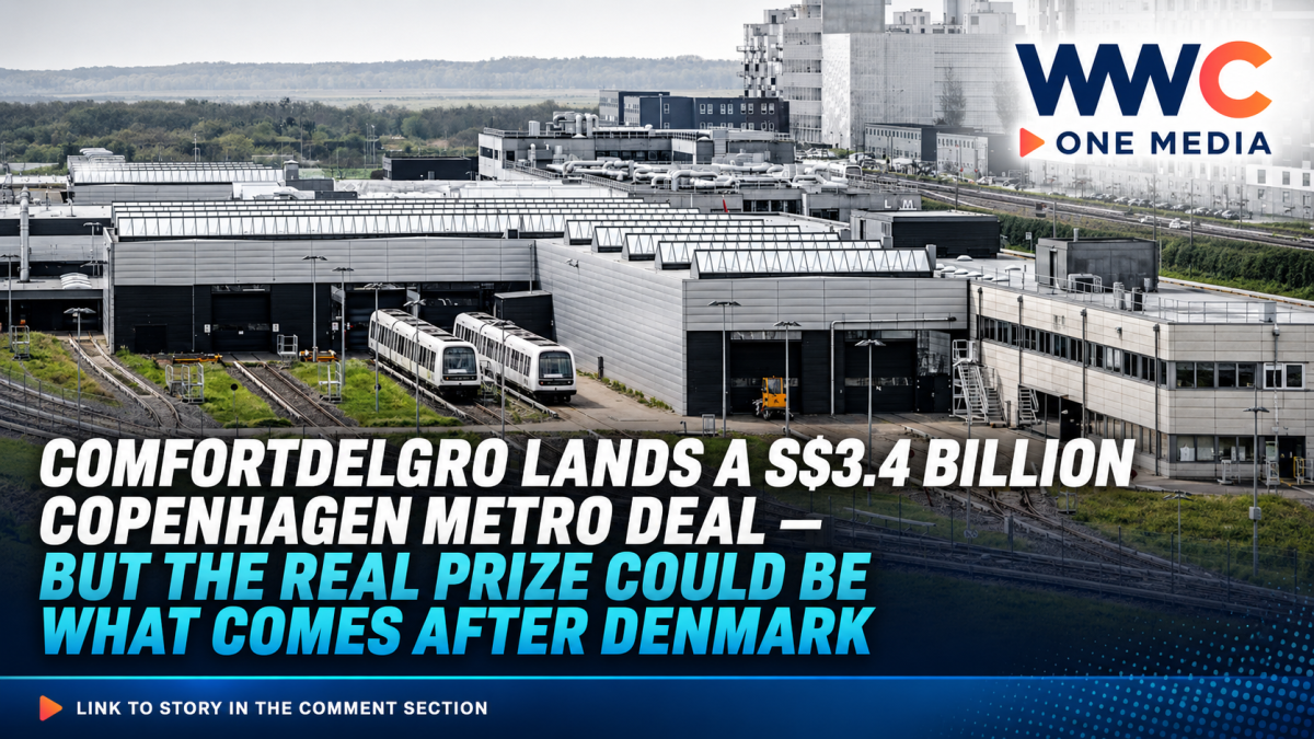 ComfortDelGro Lands a S$3.4 Billion Copenhagen Metro Deal — But the Real Prize Could Be What Comes After Denmark