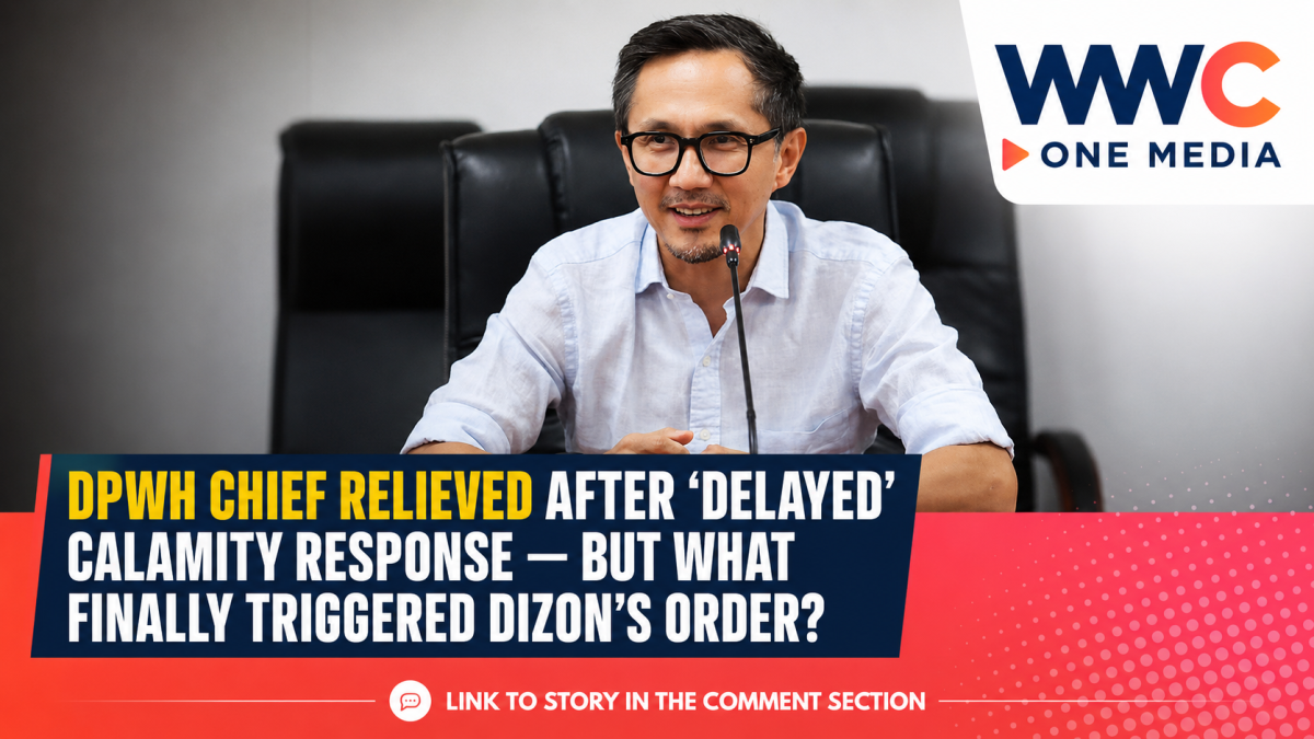 DPWH Chief Relieved After ‘Delayed’ Calamity Response — But What Finally Triggered Dizon’s Order?