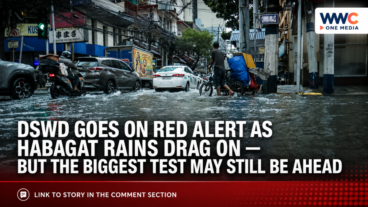 DSWD Goes on Red Alert as Habagat Rains Drag On — But the Biggest Test May Still Be Ahead