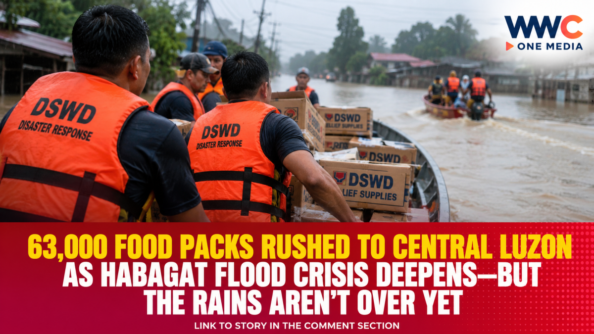63,000 Food Packs Rushed to Central Luzon as Habagat Flood Crisis Deepens—But the Rains Aren’t Over Yet