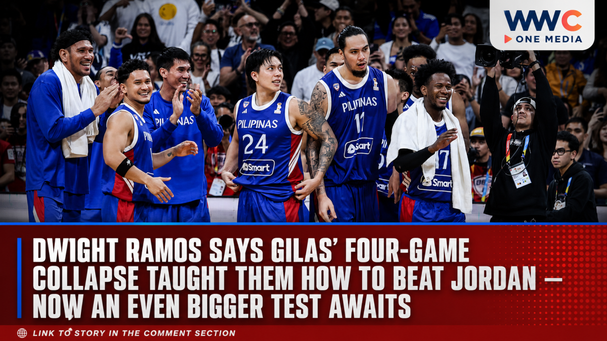 Dwight Ramos Says Gilas’ Four-Game Collapse Taught Them How to Beat Jordan — Now an Even Bigger Test Awaits