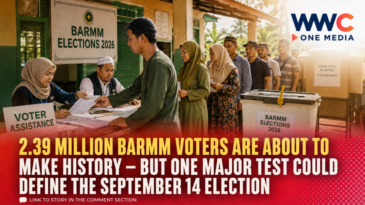 2.39 Million BARMM Voters Are About to Make History — But One Major Test Could Define the September 14 Election