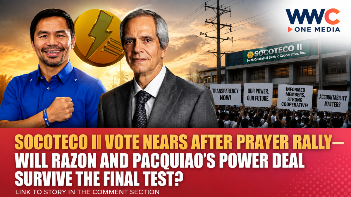 SOCOTECO II Vote Nears After Prayer Rally—Will Razon and Pacquiao’s Power Deal Survive the Final Test?
