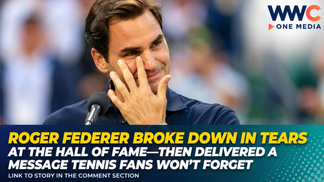 Roger Federer Broke Down in Tears at the Hall of Fame—Then Delivered a Message Tennis Fans Won’t Forget