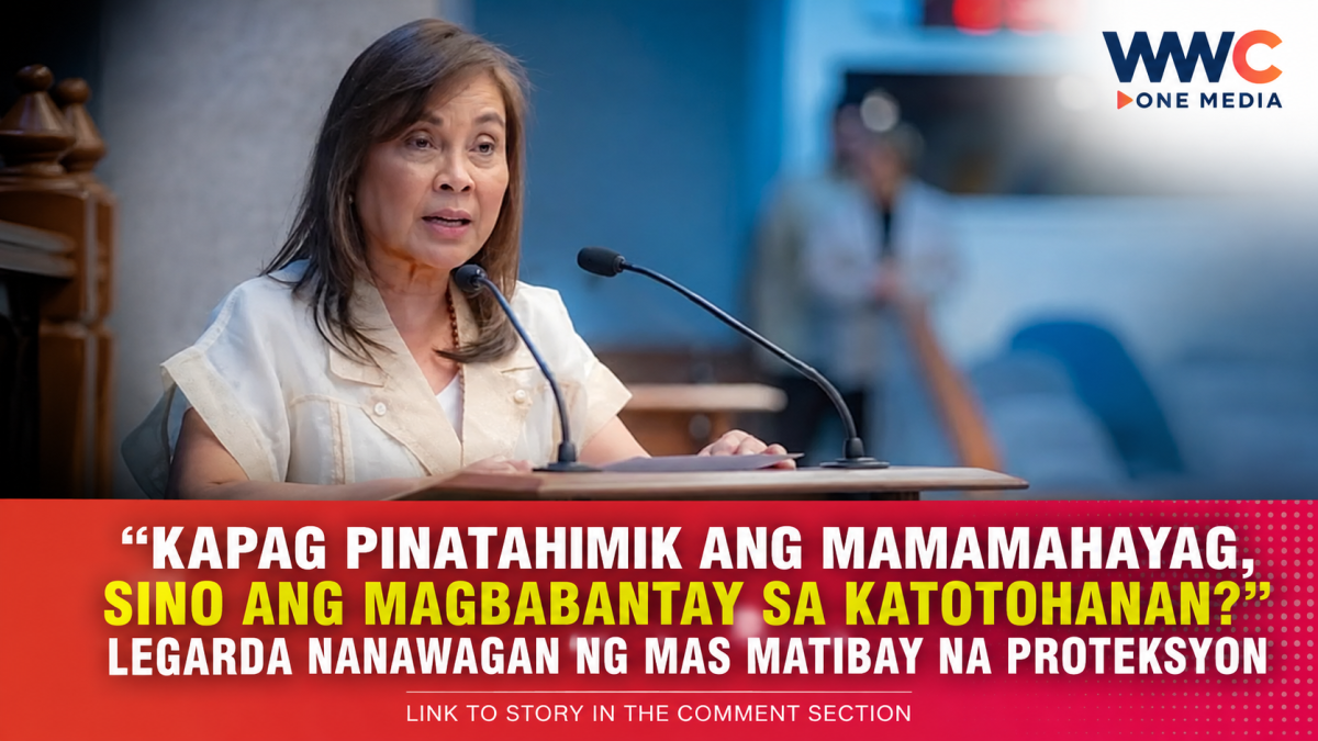 “Kapag Pinatahimik ang Mamamahayag, Sino ang Magbabantay sa Katotohanan?” Legarda Nanawagan ng Mas Matibay na Proteksyon