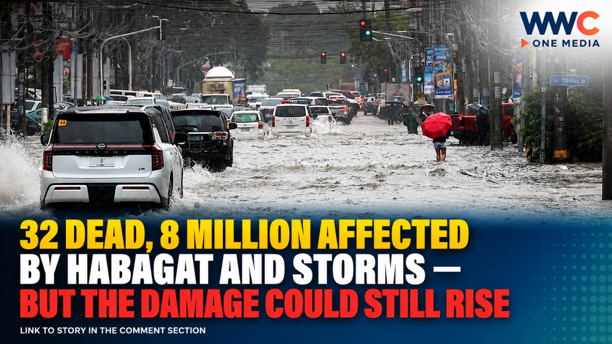 32 DEAD, 8 MILLION AFFECTED BY HABAGAT AND STORMS — BUT THE DAMAGE COULD STILL RISE