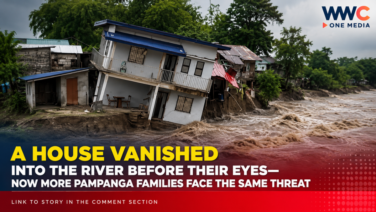 A House Vanished Into the River Before Their Eyes—Now More Pampanga Families Face the Same Threat