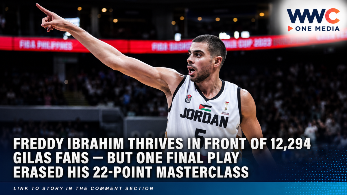 Freddy Ibrahim Thrives in Front of 12,294 Gilas Fans — But One Final Play Erased His 22-Point Masterclass