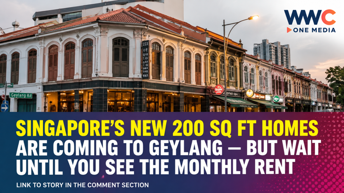 Singapore’s New 200 Sq Ft Homes Are Coming to Geylang — But Wait Until You See the Monthly Rent