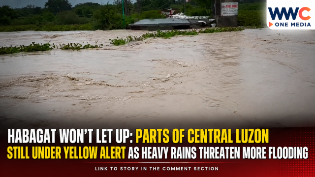 Habagat Won’t Let Up: Parts of Central Luzon Still Under Yellow Alert as Heavy Rains Threaten More Flooding