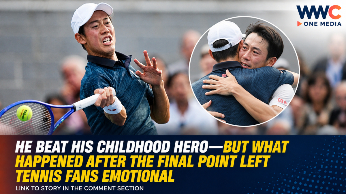 He Beat His Childhood Hero—But What Happened After the Final Point Left Tennis Fans Emotional