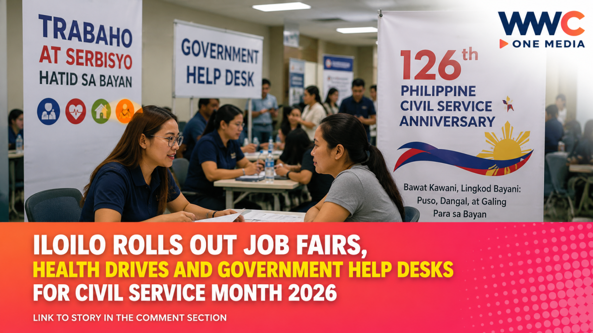 Iloilo Rolls Out Job Fairs, Health Drives and Government Help Desks for Civil Service Month 2026