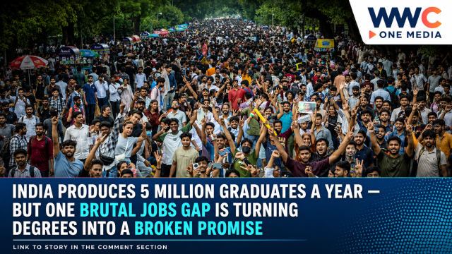 India Produces 5 Million Graduates a Year — But One Brutal Jobs Gap Is Turning Degrees Into a Broken Promise
