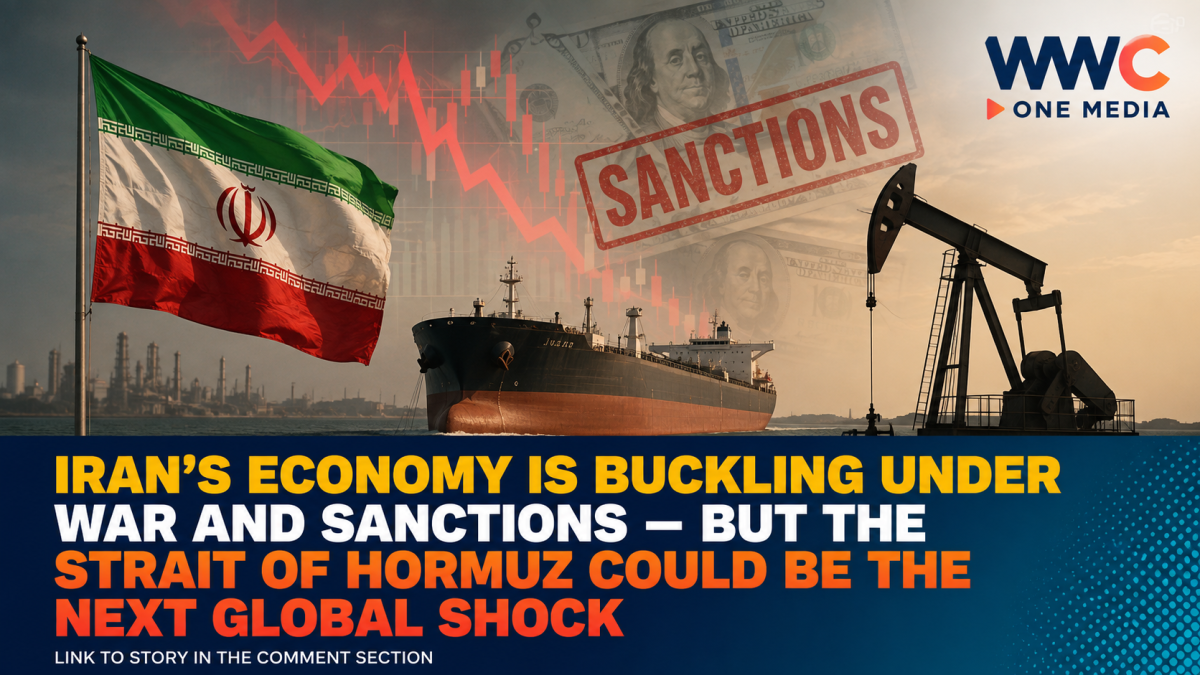 Iran’s Economy Is Buckling Under War and Sanctions — But the Strait of Hormuz Could Be the Next Global Shock