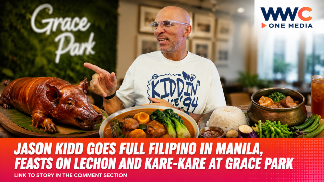Jason Kidd Goes Full Filipino in Manila, Feasts on Lechon and Kare-Kare at Grace Park