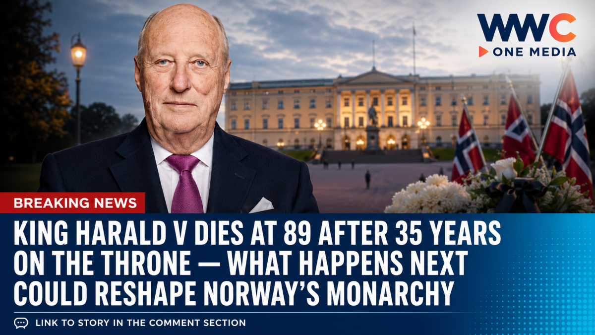 King Harald V Dies at 89 After 35 Years on the Throne — What Happens Next Could Reshape Norway’s Monarchy