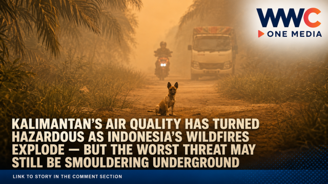 Kalimantan’s Air Quality Has Turned Hazardous as Indonesia’s Wildfires Explode — But the Worst Threat May Still Be Smouldering Underground