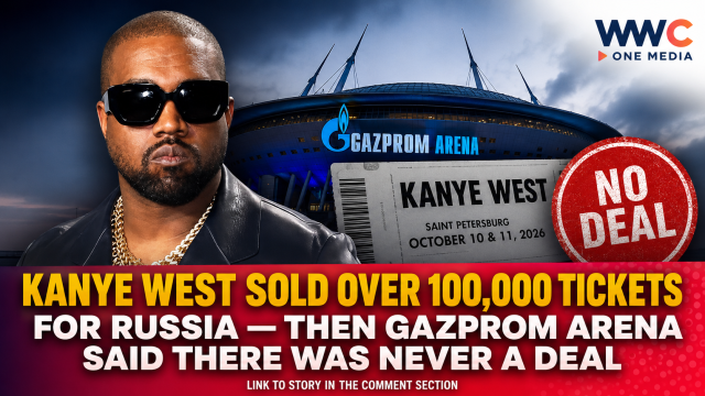Kanye West Sold Over 100,000 Tickets for Russia — Then Gazprom Arena Said There Was Never a Deal
