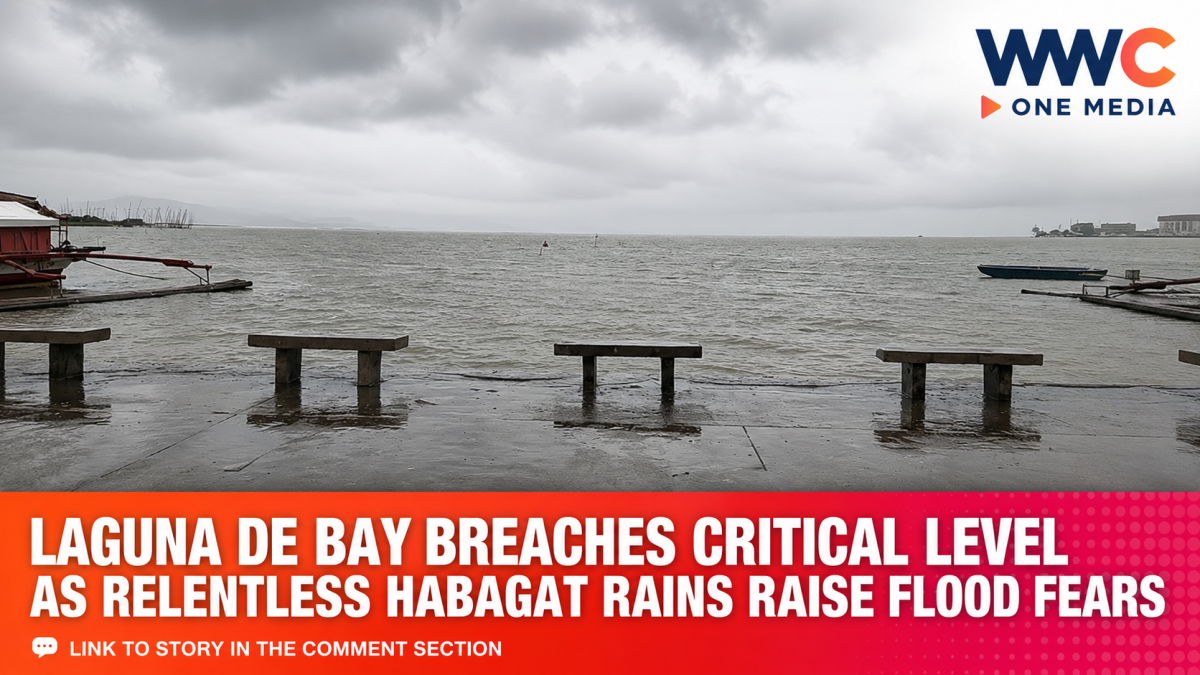 Laguna de Bay Breaches Critical Level as Relentless Habagat Rains Raise Flood Fears