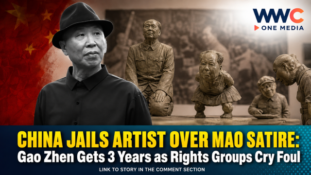 CHINA JAILS ARTIST OVER MAO SATIRE: Gao Zhen Gets 3 Years as Rights Groups Cry Foul