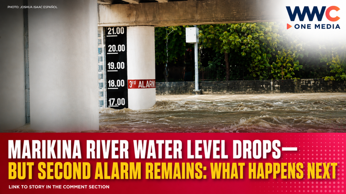 Marikina River Water Level Drops—But Second Alarm Remains: What Happens Next?