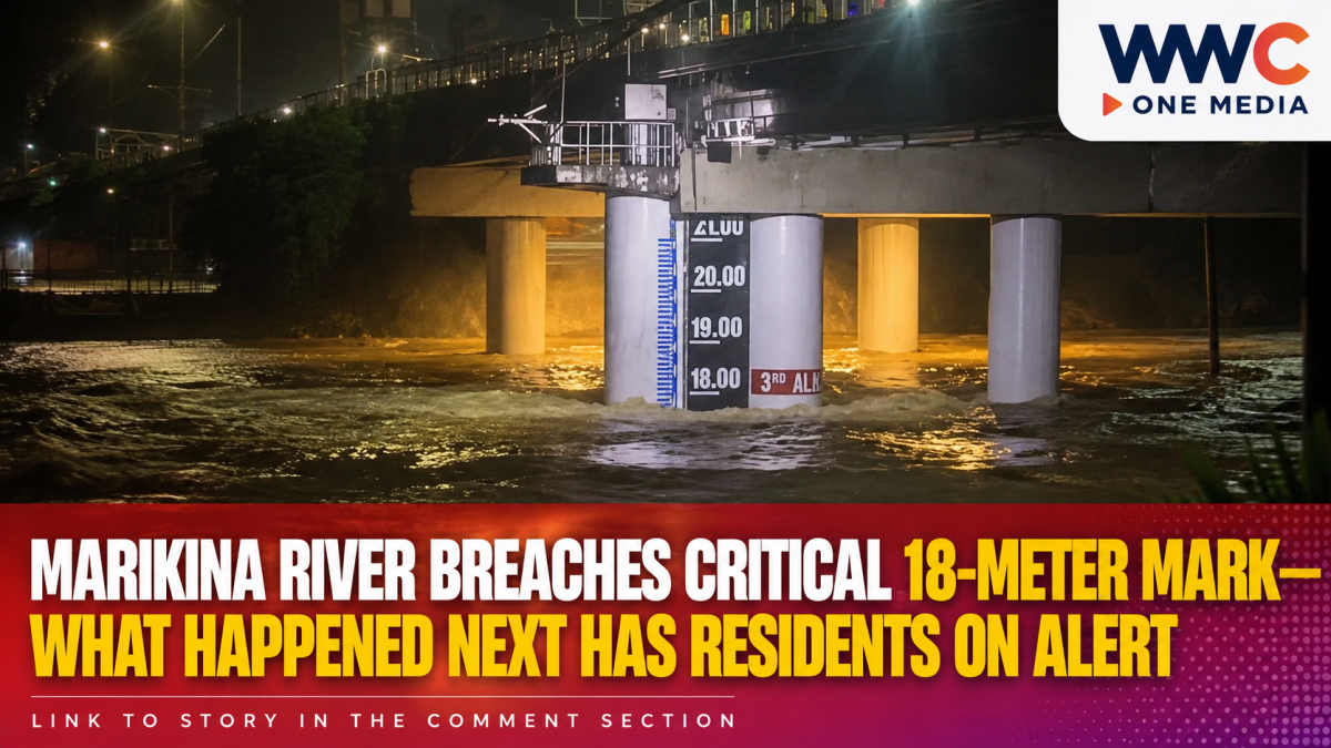 Marikina River Breaches Critical 18-Meter Mark—What Happened Next Has Residents on Alert