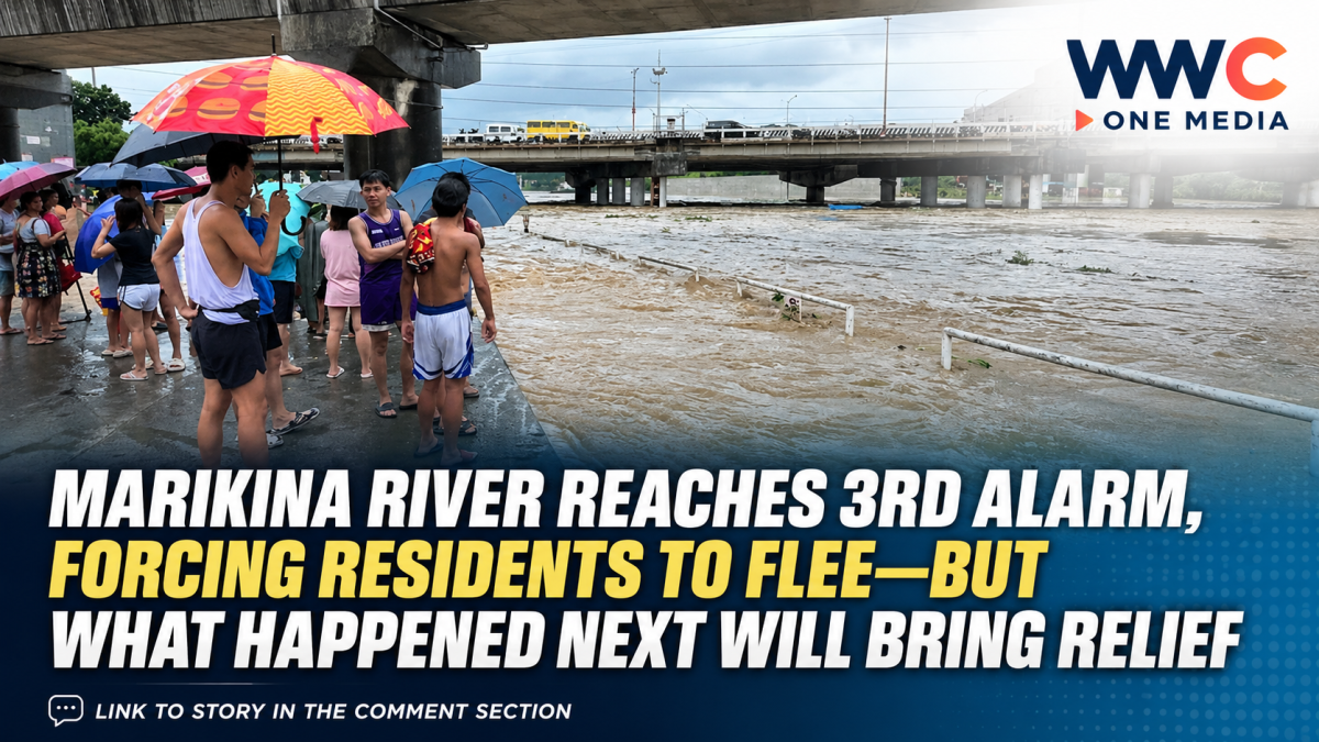 Marikina River Reaches 3rd Alarm, Forcing Residents to Flee—But What Happened Next Will Bring Relief