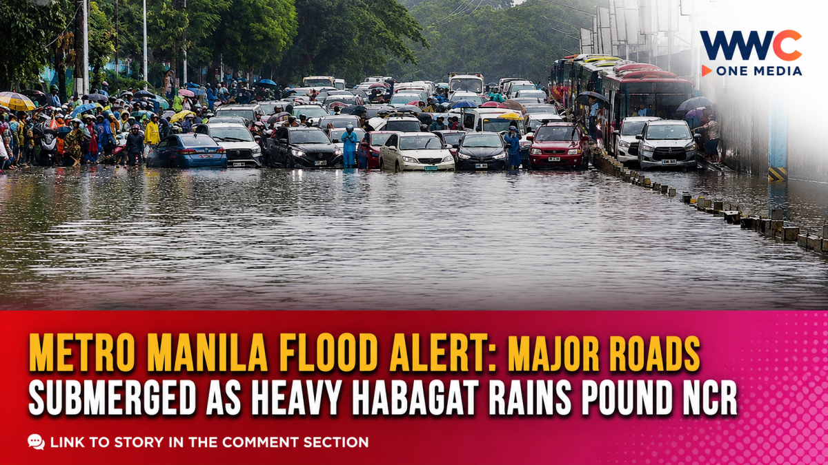 Metro Manila Flood Alert: Major Roads Submerged as Heavy Habagat Rains Pound NCR