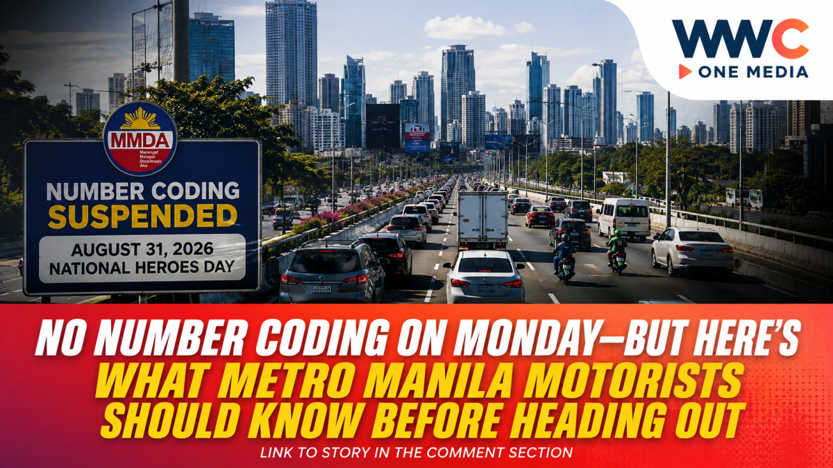 No Number Coding on Monday—But Here’s What Metro Manila Motorists Should Know Before Heading Out