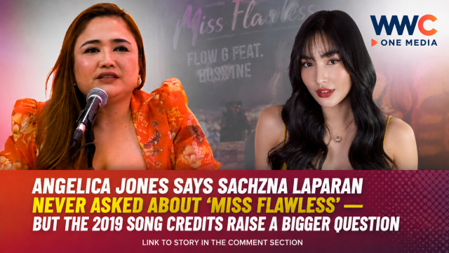 Angelica Jones Says Sachzna Laparan Never Asked About ‘Miss Flawless’ — But the 2019 Song Credits Raise a Bigger Question