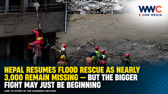 NEPAL RESUMES FLOOD RESCUE AS NEARLY 3,000 REMAIN MISSING — BUT THE BIGGER FIGHT MAY JUST BE BEGINNING