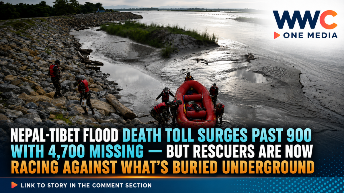 Nepal-Tibet Flood Death Toll Surges Past 900 With 4,700 Missing — But Rescuers Are Now Racing Against What’s Buried Underground