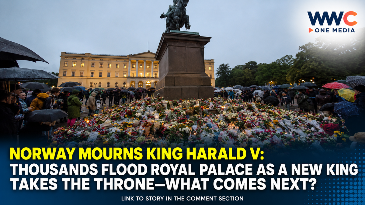 NORWAY MOURNS KING HARALD V: THOUSANDS FLOOD ROYAL PALACE AS A NEW KING TAKES THE THRONE—WHAT COMES NEXT?