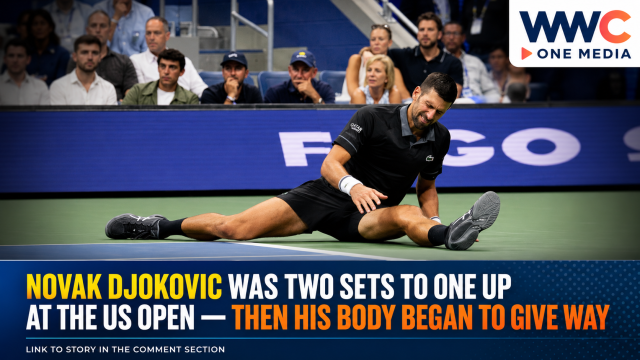 Novak Djokovic Was Two Sets to One Up at the US Open — Then His Body Began to Give Way