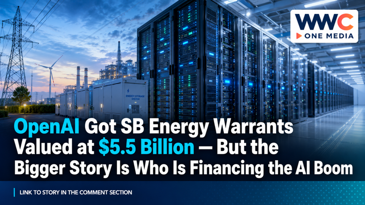 OpenAI Got SB Energy Warrants Valued at $5.5 Billion — But the Bigger Story Is Who Is Financing the AI Boom