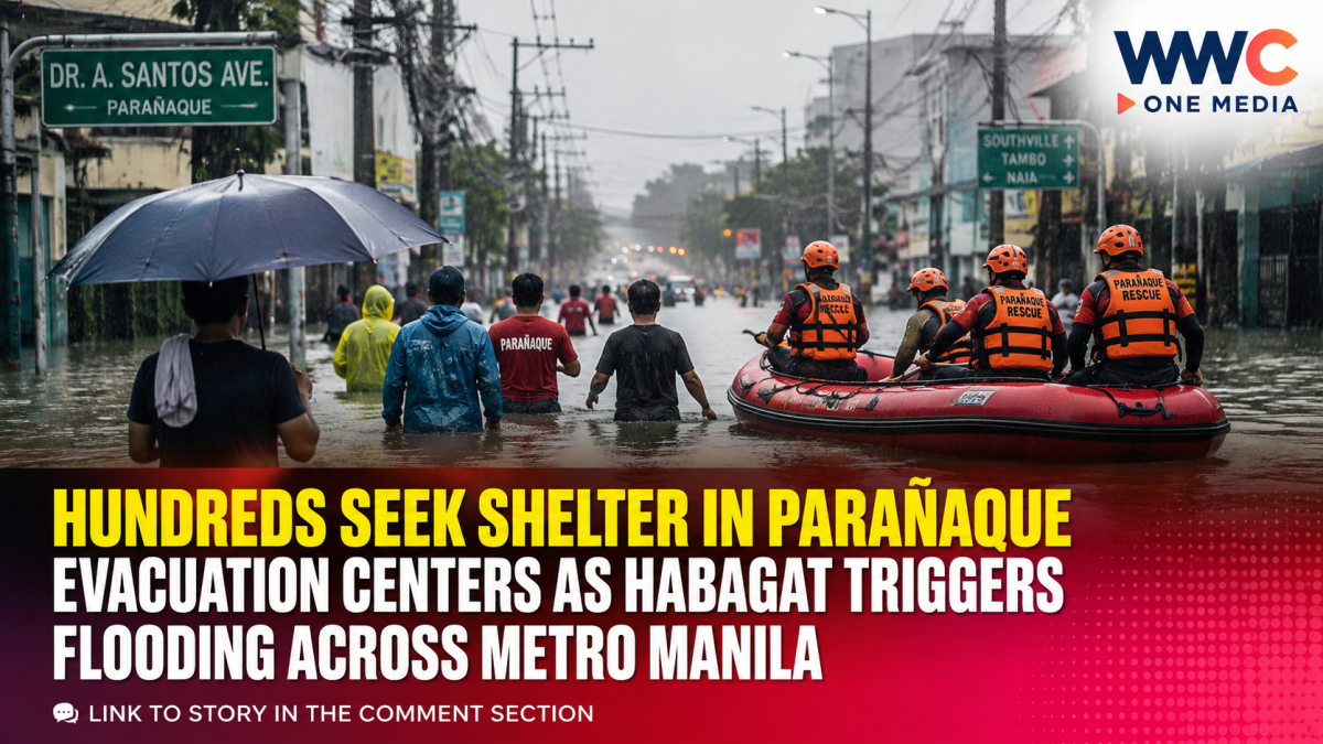 Hundreds Seek Shelter in Parañaque Evacuation Centers as Habagat Triggers Flooding Across Metro Manila