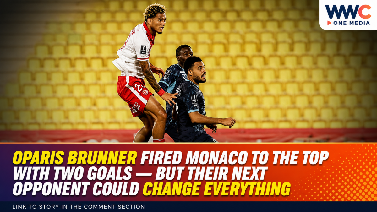 Paris Brunner Fired Monaco to the Top With Two Goals — But Their Next Opponent Could Change Everything