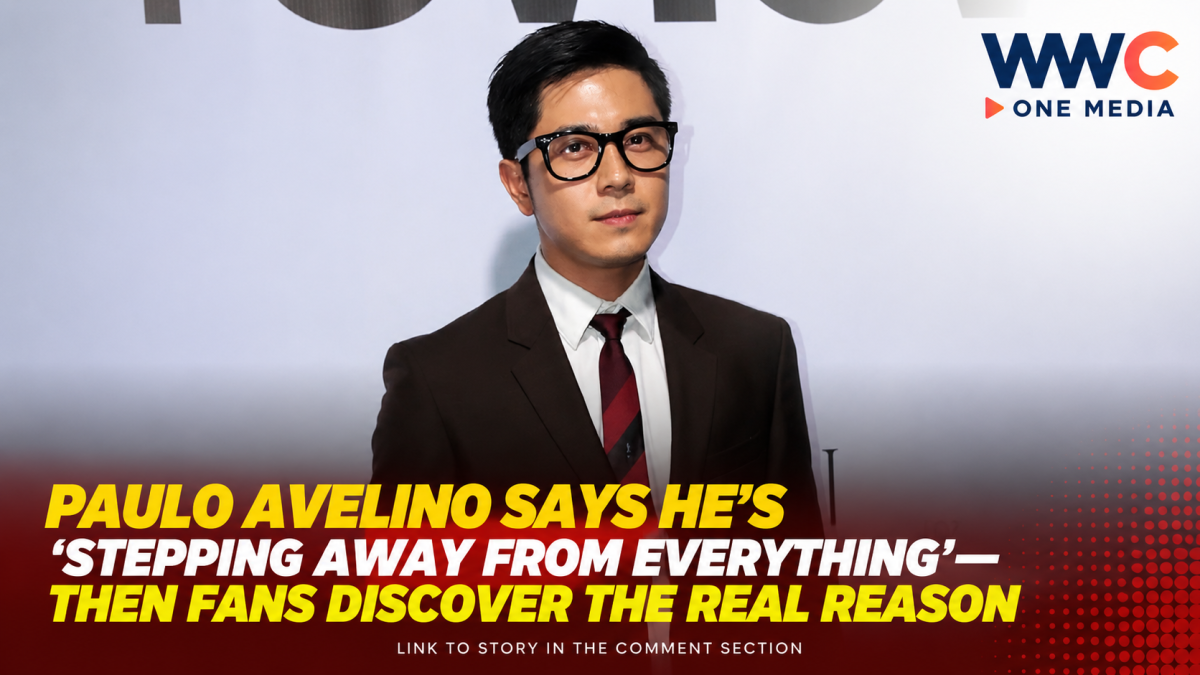 Paulo Avelino Says He’s ‘Stepping Away From Everything’—Then Fans Discover the Real Reason