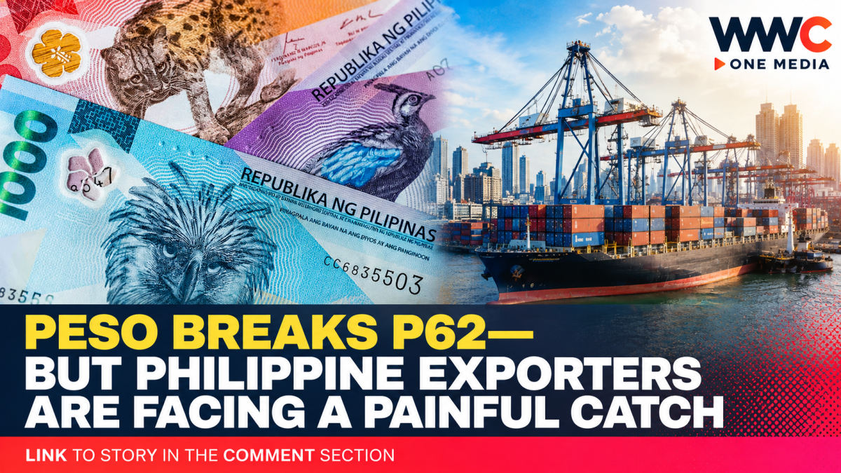 Peso Breaks P62—but Philippine Exporters Are Facing a Painful Catch