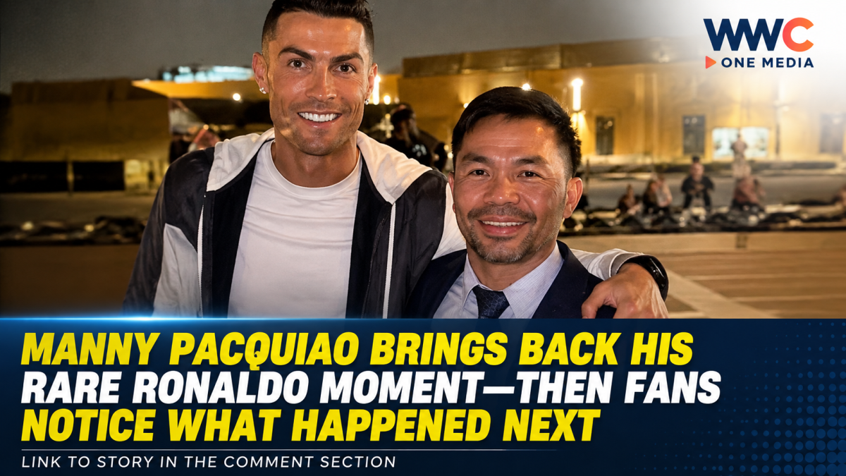 Manny Pacquiao Brings Back His Rare Ronaldo Moment—Then Fans Notice What Happened Next